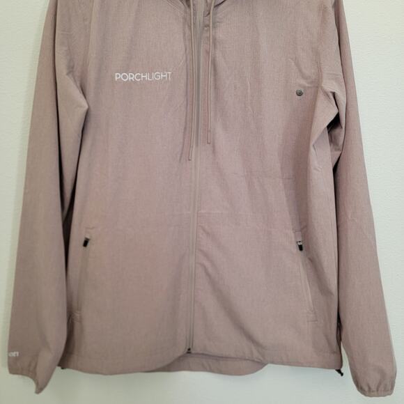 Vuori Outdoor Trainer Shell Women Sz Small VW501 Hazel Mauve UPF 30+ Gorp Hood - Picture 5 of 14